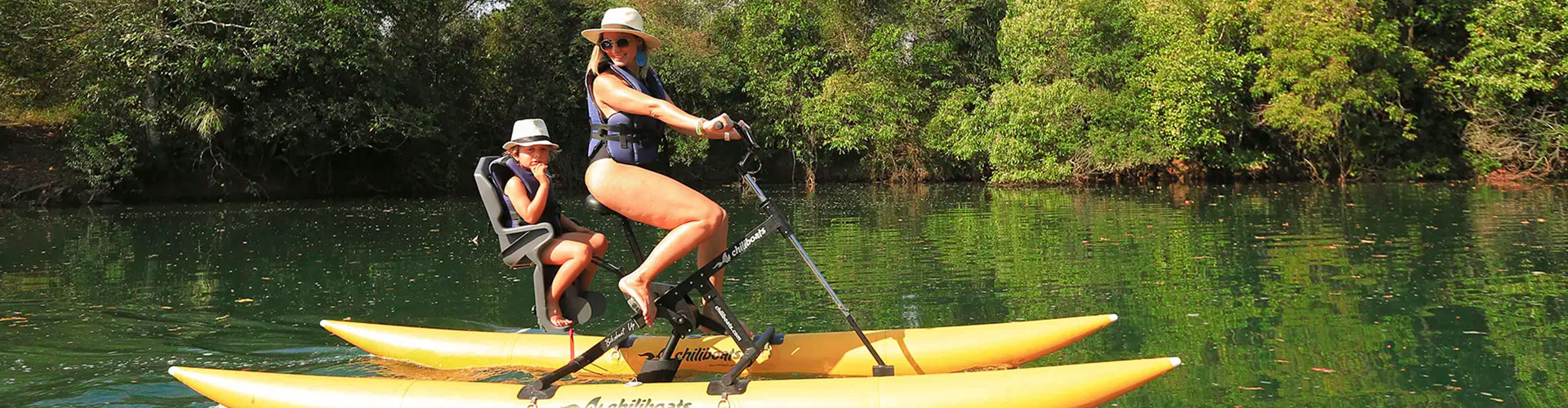 Bike Boat no Porto da Ilha com DAY USE