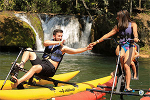 Bike Boat no Porto da Ilha com DAY USE