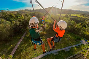 Nascente Azul - Adventure Pêndulo + Tirolesa + Balneário sem almoço